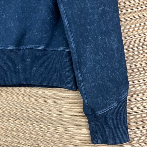 Lululemon Ready to Roll Crew  Dye Acid Rubber Dye True Navy Size 4 - Picture 8 of 9